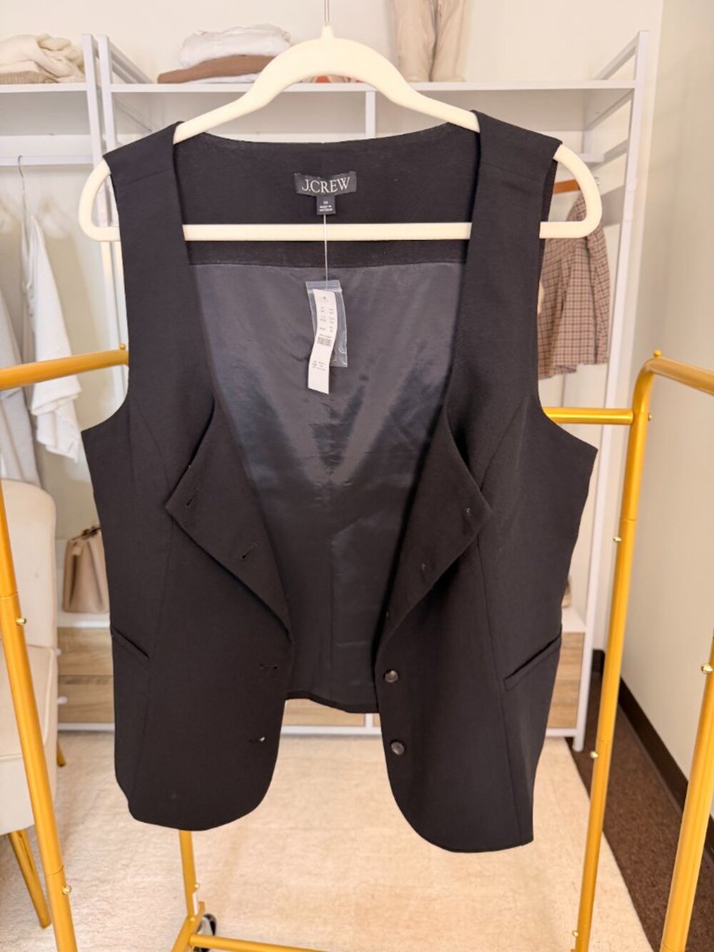 J.Crew Button Down Vest